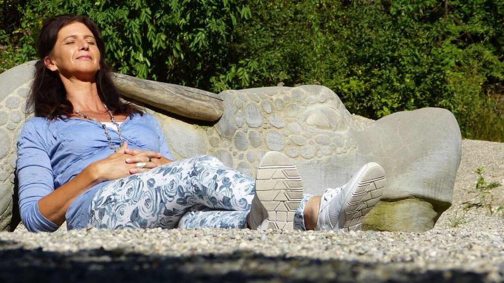 Woman sleeping